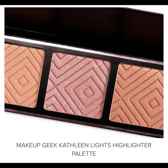 LE Makeup Geek x Kathleen Lights highlighter palette NO LONGER SOLD /MUG OOB - Picture 9 of 9